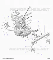 MOTORE, MOUNTING & LONG BLOCK