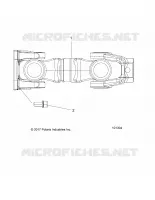 DRIVE TRAIN, PROP ALBERO, REAR
