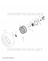 RUOTE, FRONT AND HUB