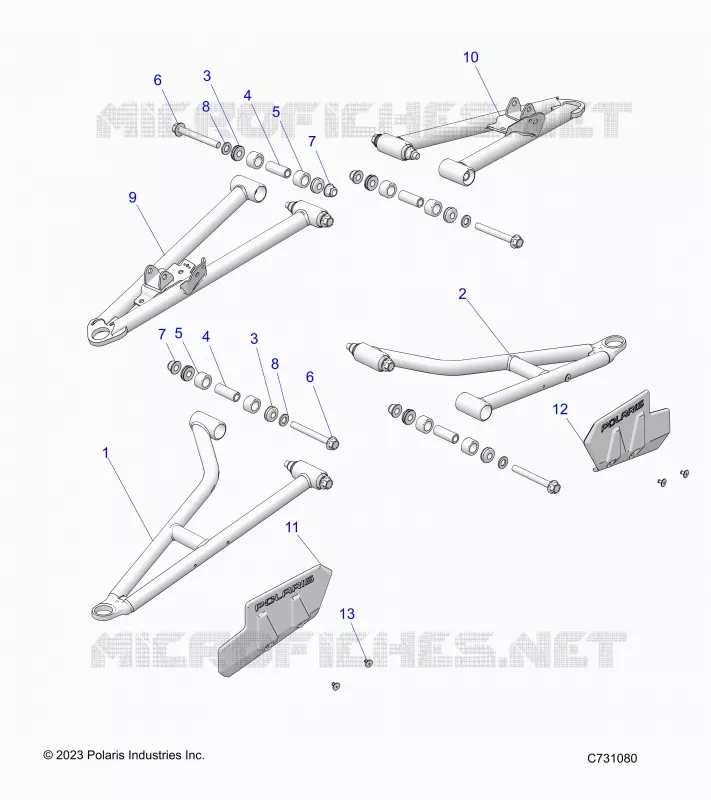 SOSPENSIONI ANTERIORI CONTROL ARMS