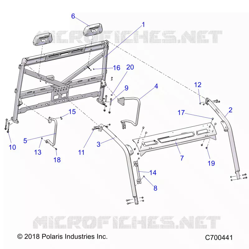 CHASSIS, CAB TELAIO