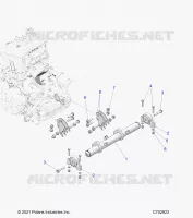 MOTORE, MOUNTING & LONG BLOCK
