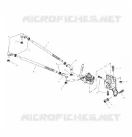 SCATOLA DEGLI INGRANAGGI SELECTOR MOUNTING