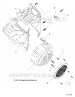 ENGINE, COPRIVENTOLA AND SHROUD COMP