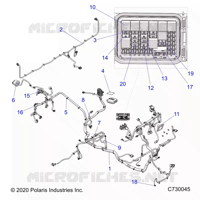 ELETTRICO, WIRE HARNESS