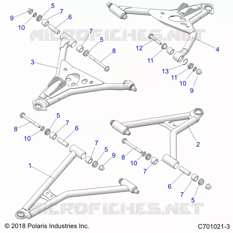 SOSPENSIONI ANTERIORI CONTROL ARMS