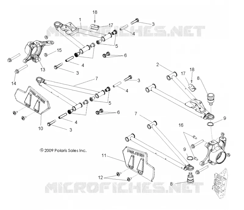 SOSPENSIONI ANTERIORI CONTROL ARMS