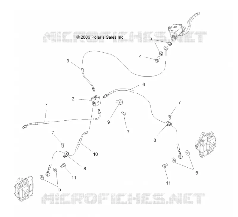 FRENO LINES, FRONT