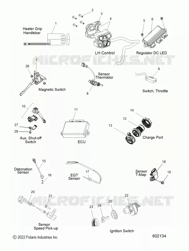ELETTRICO, SWITCHES, SENSORS AND COMPONENTS