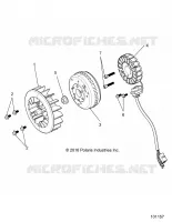 ENGINE, STATOR AND VOLANO