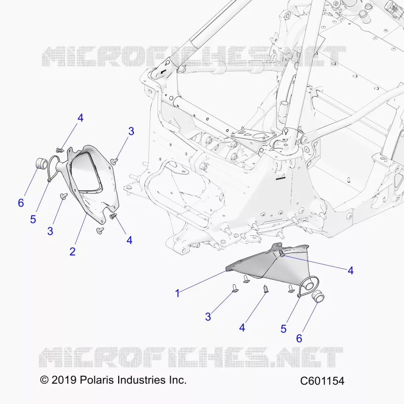 TELAIO, TIE ROD BOOT ASM.
