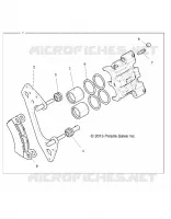 FRENO ANTERIORE CALIPER, EURO (TO 11/5/2015)