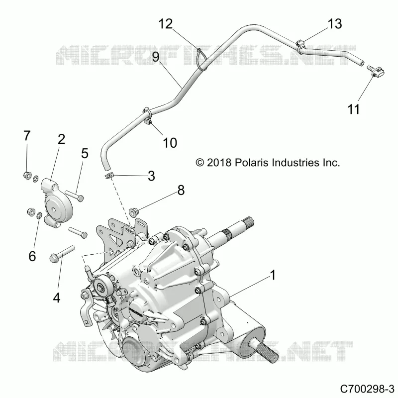 DRIVE TRAIN, MAIN SCATOLA INGRANAGGI MONTAGGIO