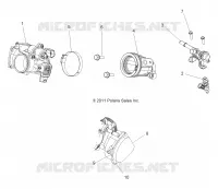 ENGINE, CORPO FARFALLATO AND FUEL RAIL