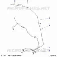 SISTEMA DI ALIMENTAZIONE CARBURANTE, LINES, STD.
