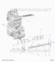 MOTORE, MOUNTING & LONG BLOCK