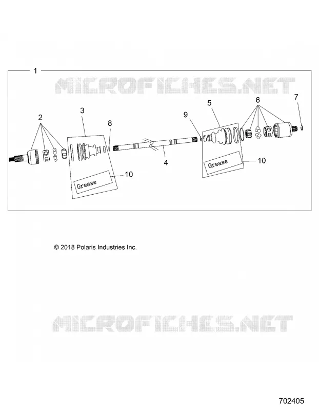 TRASMISSIONE, REAR DRIVE SHAFT