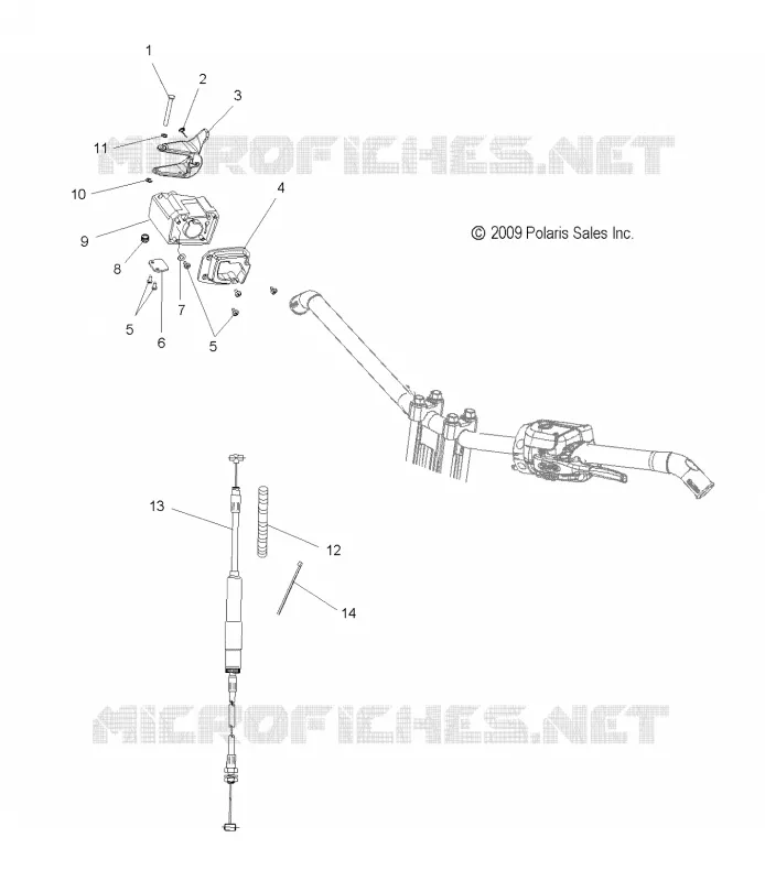 MOTORE, ACCELERATORE CONTROL ASM.