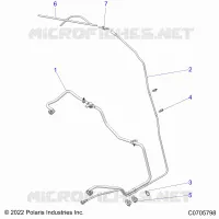 SISTEMA DI ALIMENTAZIONE CARBURANTE, LINES, STD.