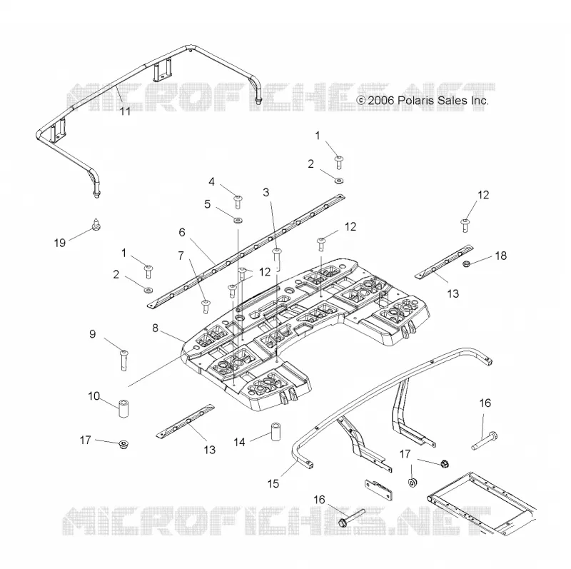 POSTERIORE MONTAGGIO RACK