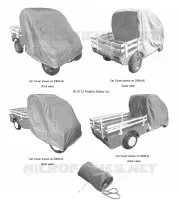 ACCESSORI, OPTIONS, STORAGE COVER, S/L BACK