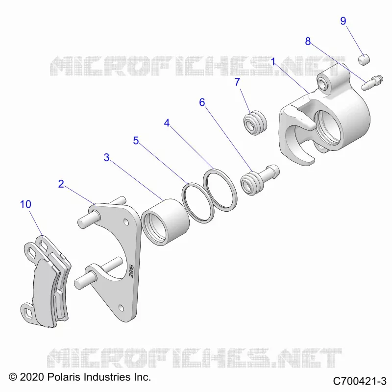 BRAKES, PINZA POSTERIORE