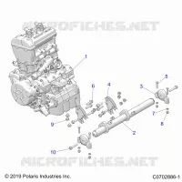 MOTORE, MOUNTING & LONG BLOCK