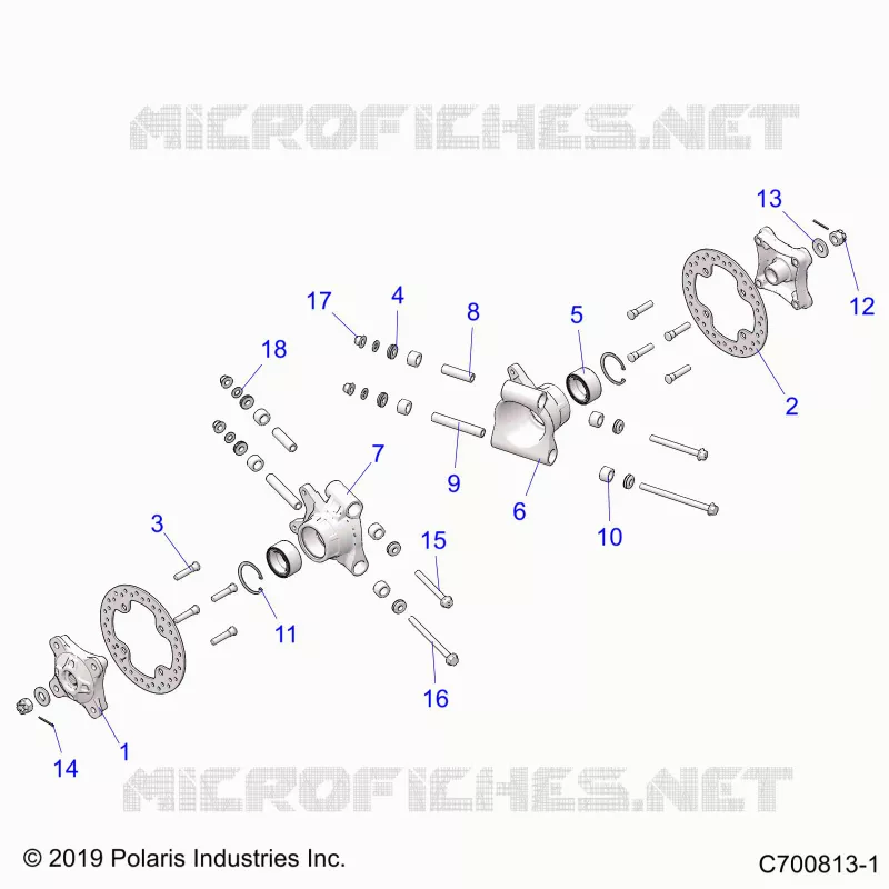 SUSPENSION, PORTAPACCHI POSTERIORE