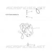 TRASMISSIONE, FRONT GEARCASE MOUNTING