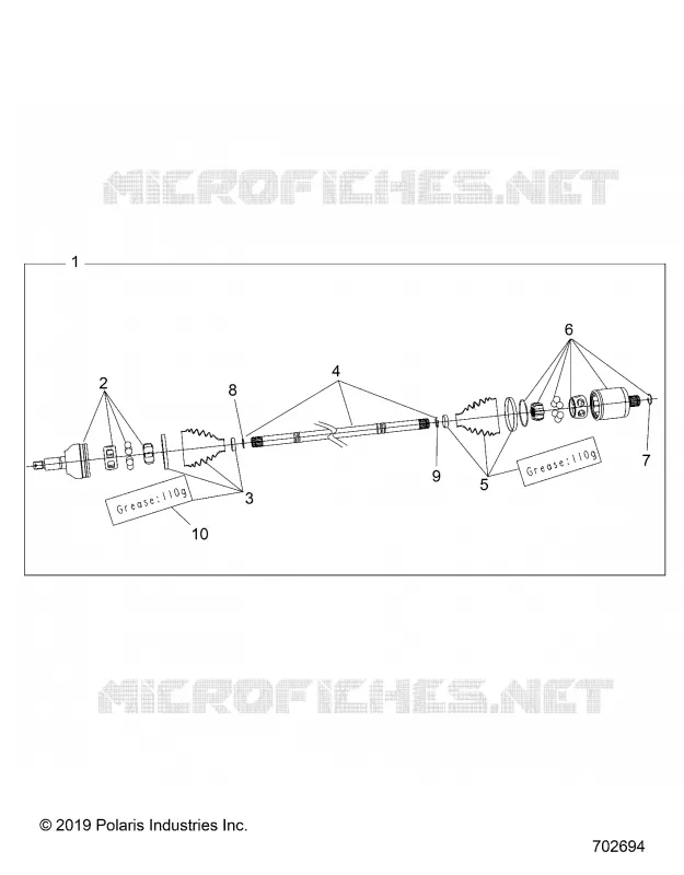 DRIVE TRAIN, ANTERIORE ALBERO MEZZO