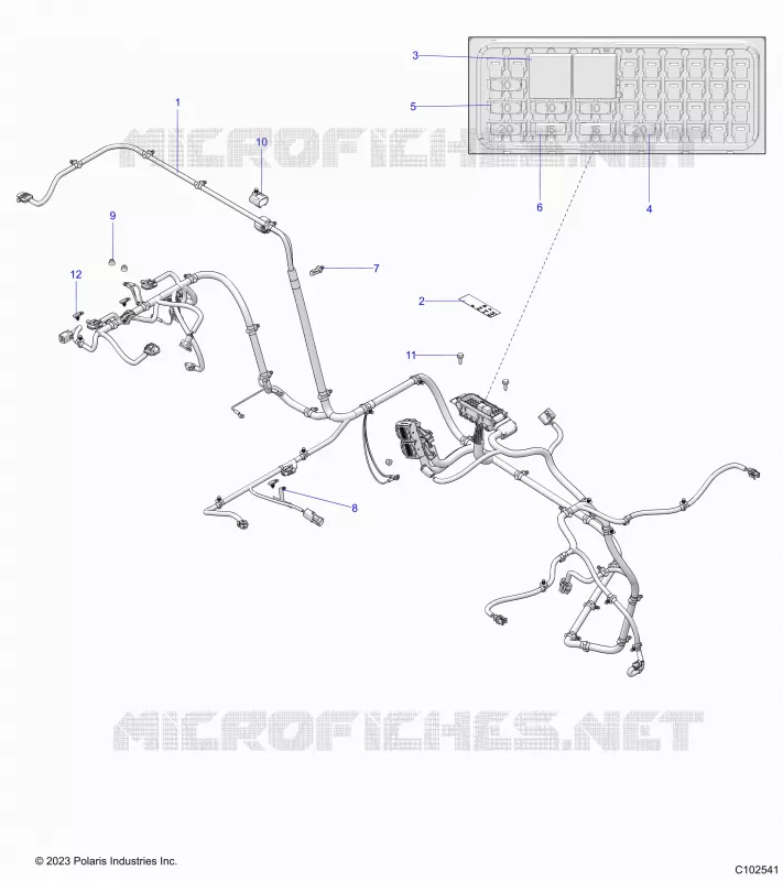 ELETTRICO, WIRE HARNESS