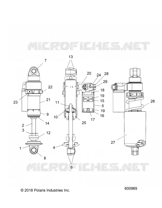 FRONT SHOCK PISTA (7044878)