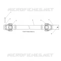 TRASMISSIONE, FRONT PROP SHAFT