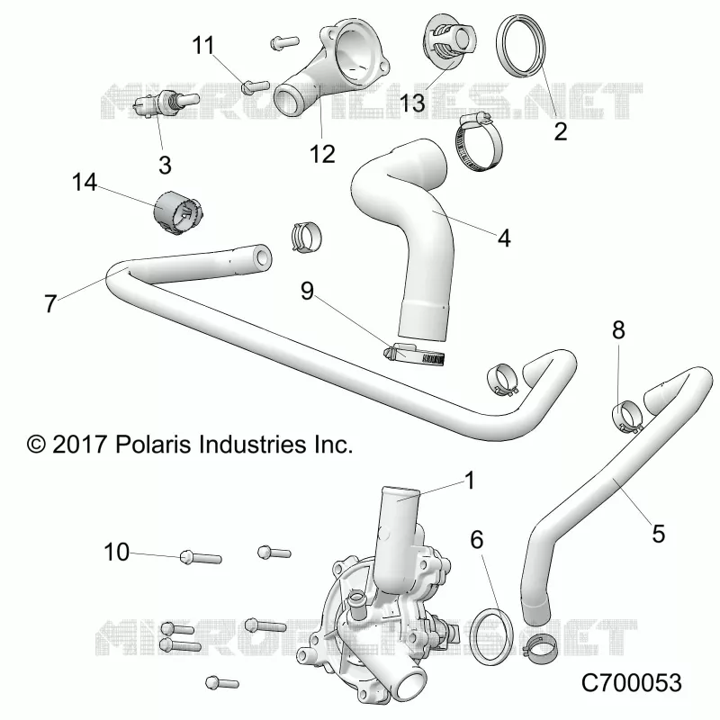 MOTORE, WATERPUMP AND BYPASS