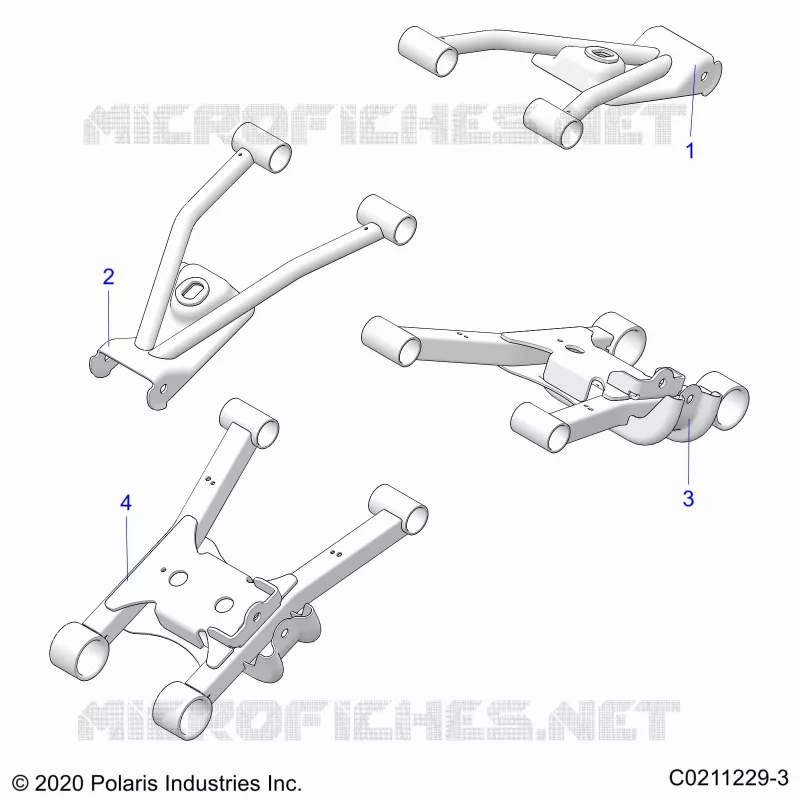 SOSPENSIONE POSTERIORE CONTROL ARMS