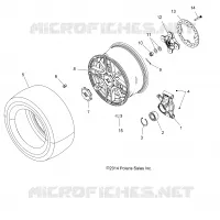 RUOTE, REAR and HUB
