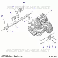 MOTORE, MOUNTING & LONG BLOCK