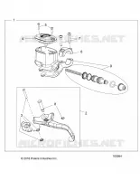 FRENO ANTERIORE BRAKE LEVER AND MASTER CYLINDER (FROM 6/1/16)