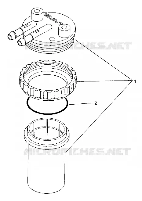 SCARICO ASSEMBLY SL 650 B944058 (4926992699030A)