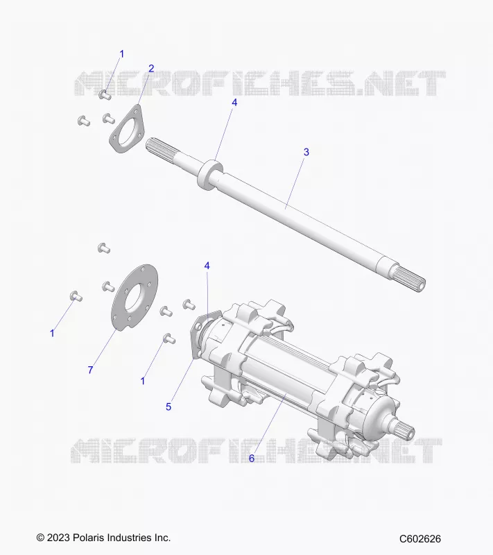 DRIVE TRAIN, JACKSHAFT AND ALBERO DI TRASMISSIONE