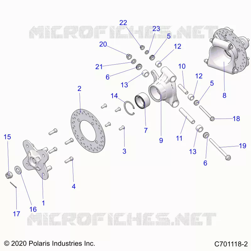 SUSPENSION, PORTAPACCHI POSTERIORE