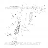 SUSPENSION, ANTERIORE MONTANTE