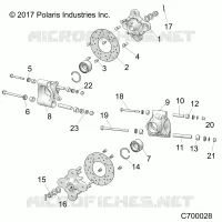 SUSPENSION, PORTAPACCHI POSTERIORE