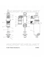 SUSPENSION, SHOCK ANTERIORE TRACK- S22TDL8RS/8RE ALL OPTIONS (601983)