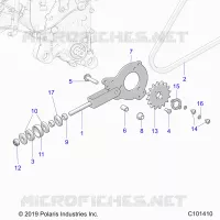DRIVE TRAIN, TENDICATENA AND SPROCKET