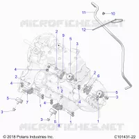ENGINE, TRASMISSIONE MOUNTING & LONG BLOCK