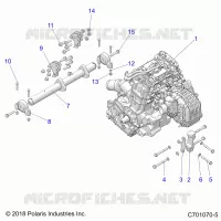 MOTORE, MOUNTING & LONG BLOCK
