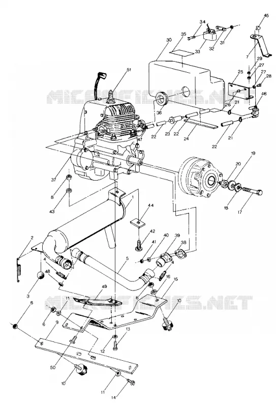 MONTAGGIO DEL MOTORE Star (4915431543015A)
