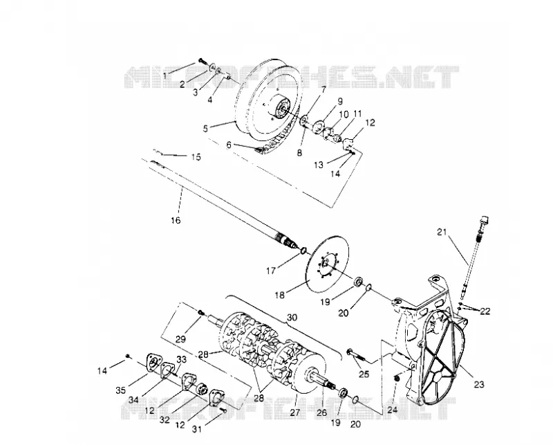 TRASMISSIONE XLT SP 0966676 and  EUROPEAN XLT SP E966676 (4931703170B009)