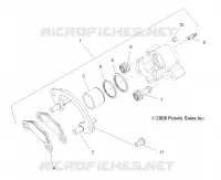 FRENO POSTERIORE CALIPER